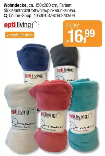 Opti Wohnwelt Wohndecke Angebot