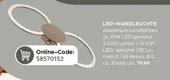 Möbel Buss LED wandleuchte Angebot
