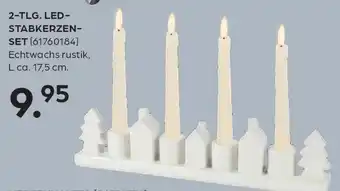 Möbel Buss 2-tlg. LED stabkerzen set Angebot