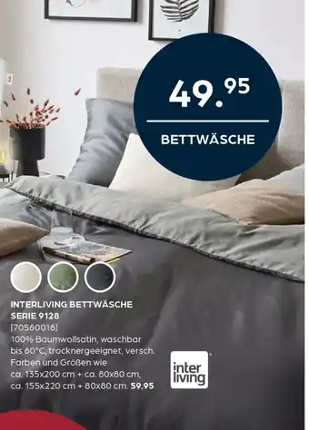Möbel Buss Inter living interliving bettwäsche Angebot