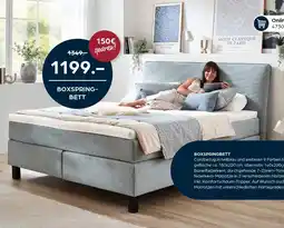 Möbel Buss Boxspringbett Angebot