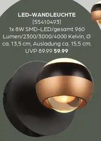 Möbel Buss Trio LED wandleuchte Angebot