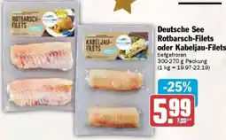 AEZ Deutsche See Rotbarsch-Filets oder Kabeljau-Filets Angebot