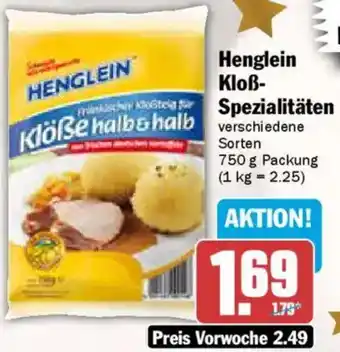 AEZ Henglein Kloẞ Spezialitäten Angebot