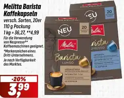 Simmel Melitta Barista Kaffekapseln Angebot