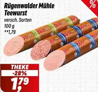 Simmel Rügenwalder Mühle Teewurst Angebot