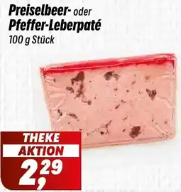 Simmel Preiselbeer oder Pfeffer-Leberpaté Angebot