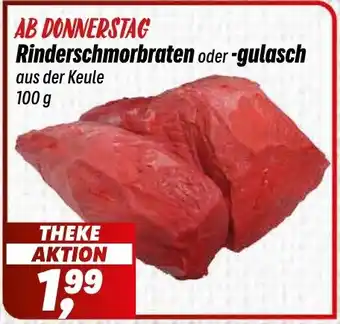 Simmel Rinderschmorbraten oder -gulasch Angebot