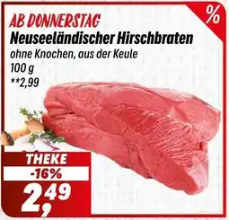 Simmel Neuseeländischer Hirschbraten Angebot