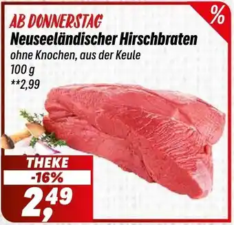 Simmel Neuseeländischer Hirschbraten Angebot