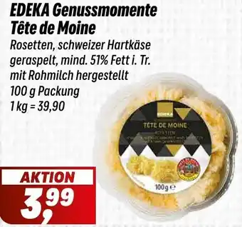 Simmel EDEKA Genussmomente Tête de Moine Angebot
