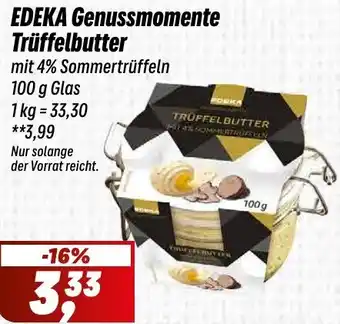 Simmel EDEKA Genussmomente Trüffelbutter Angebot