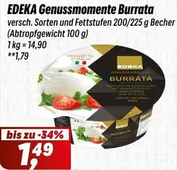 Simmel EDEKA Genussmomente Burrata Angebot