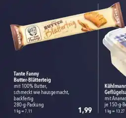 CITTI Markt Tante Fanny Butter-Blätterteig Angebot