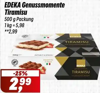 Simmel EDEKA Genussmomente Tiramisu Angebot