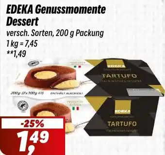 Simmel EDEKA Genussmomente Dessert Angebot
