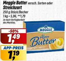 Simmel Meggle Butter oder Streichzart Angebot