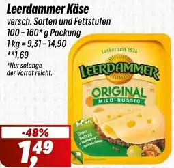 Simmel Leerdammer Käse Angebot