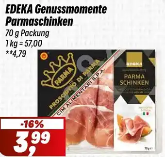 Simmel EDEKA Genussmomente Parmaschinken Angebot