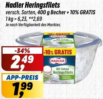 Simmel Nadler Heringsfilets Angebot