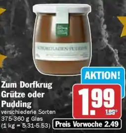 AEZ Zum Dorfkrug Grütze oder Pudding Angebot