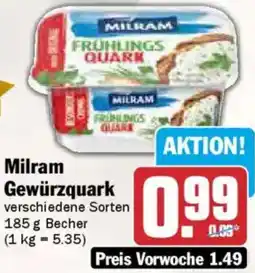 AEZ Milram Gewürzquark Angebot