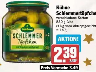 AEZ Kühne Schlemmertöpfchen Angebot