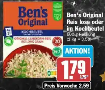 AEZ Ben's Original Reis lose oder im Kochbeutel Angebot