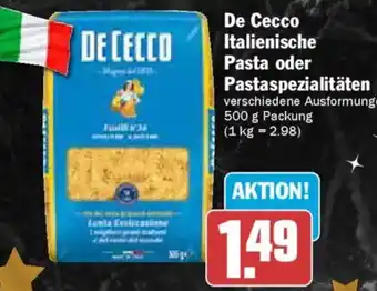 AEZ De Cecco Italienische Pasta oder Pastaspezialitäten Angebot