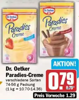 AEZ Dr. Oetker Paradies-Creme Angebot