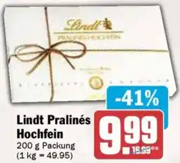 AEZ Lindt Pralinés Hochfein Angebot