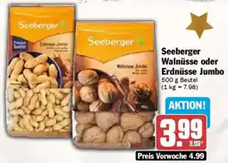 AEZ Seeberger Walnüsse oder Erdnüsse Jumbo Angebot