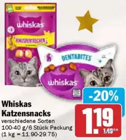 AEZ Whiskas Katzensnacks Angebot