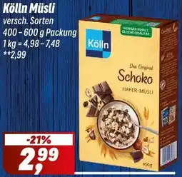 Simmel Kölln Müsli Angebot