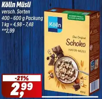 Simmel Kölln Müsli Angebot