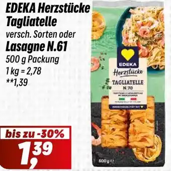Simmel EDEKA Herzstücke Tagliatelle oder Lasagne N.61 Angebot