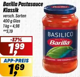 Simmel Barilla Pastasauce Klassik Angebot