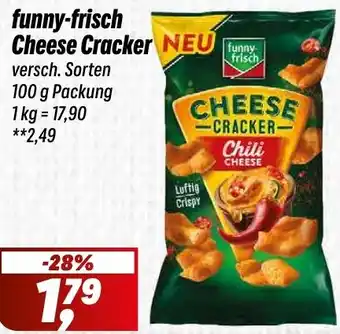 Simmel funny-frisch Cheese Cracker Angebot