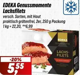 Simmel EDEKA Genussmomente Lachsfilets Angebot