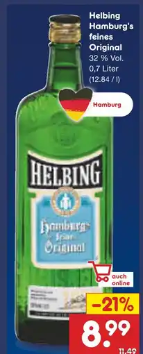 Netto Marken-Discount Helbing hamburg's feines original Angebot