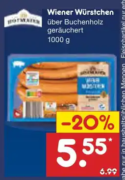 Netto Marken-Discount Wiener würstchen Angebot