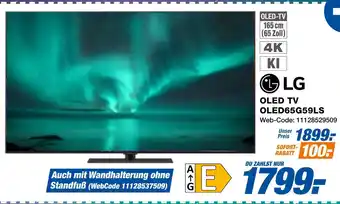 Expert Lg oled tv oled65g59ls Angebot