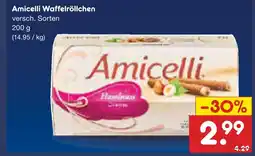 Netto Marken-Discount Amicelli waffelröllchen Angebot
