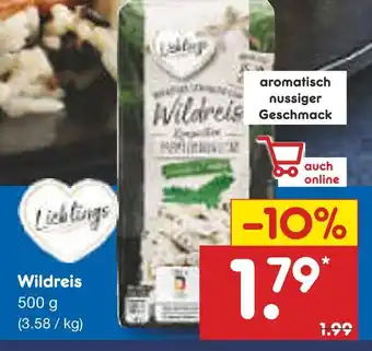 Netto Marken-Discount Lieblings wildreis Angebot
