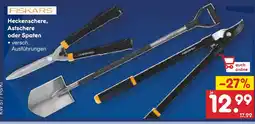 Netto Marken-Discount Fiskars heckenschere Angebot