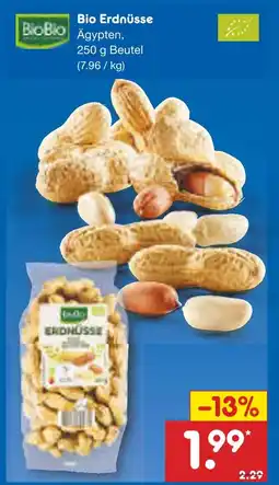Netto Marken-Discount Biobio bio erdnüsse Angebot
