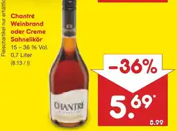 Netto Marken-Discount Chantré weinbrand Angebot