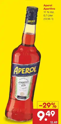 Netto Marken-Discount Aperol aperitivo Angebot