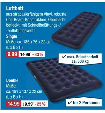 V Markt Luftbett single Angebot