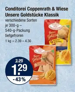 V Markt Conditorei coppenrath & wiese unsere goldstücke klassik Angebot